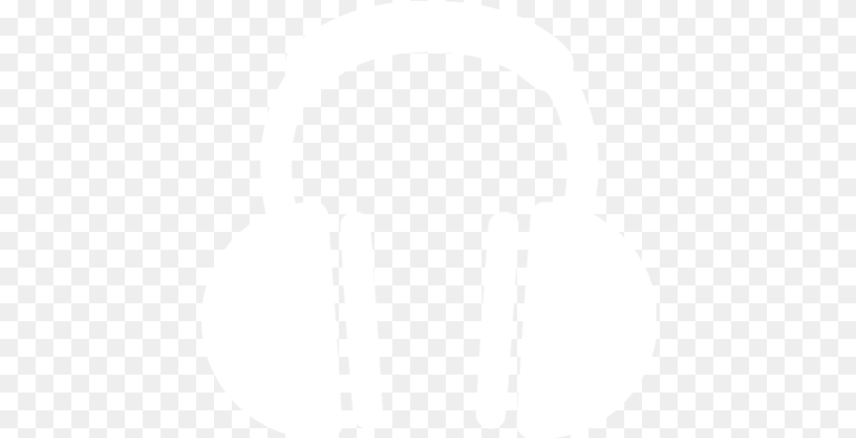 White Headphones Icon White Headphone Icon, Electronics, Person Free Png Download