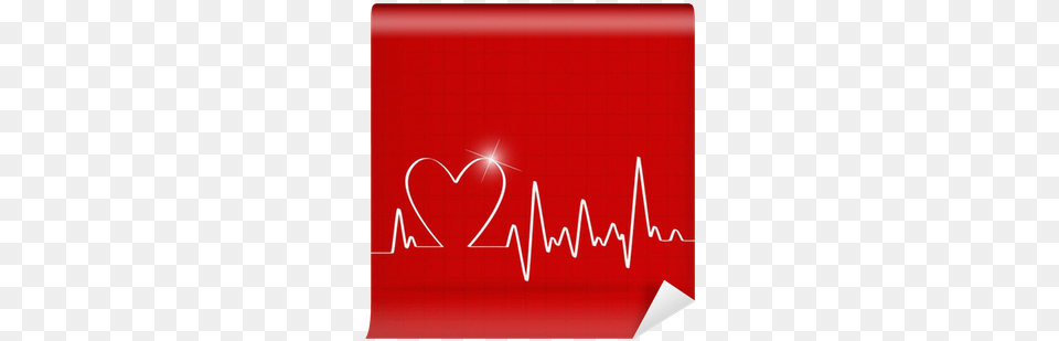 White Heart Beats Cardiogram Love Free Transparent Png