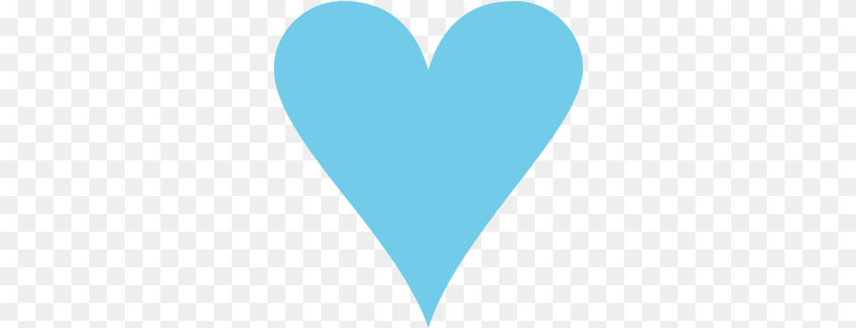 White Heart Clip A Image Clipart Clipartlook Light Blue Heart No Background, Balloon Free Png Download