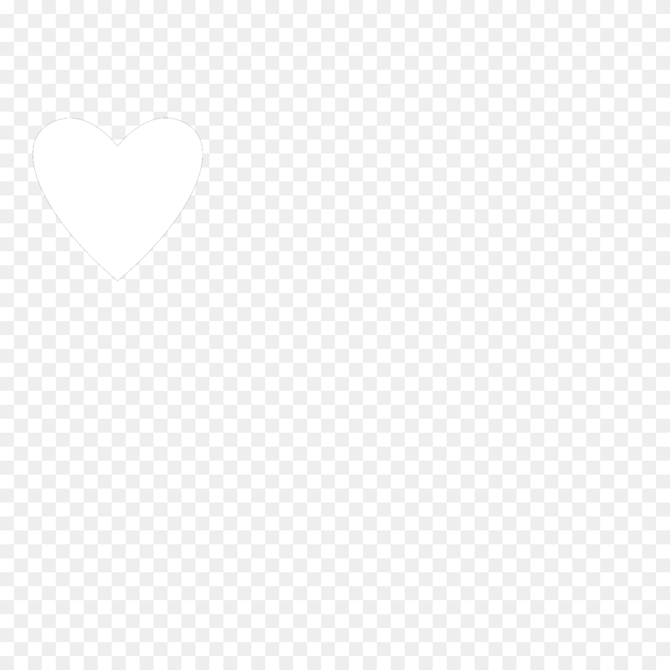 White Heart Emoji Coeur Blanc Png Image