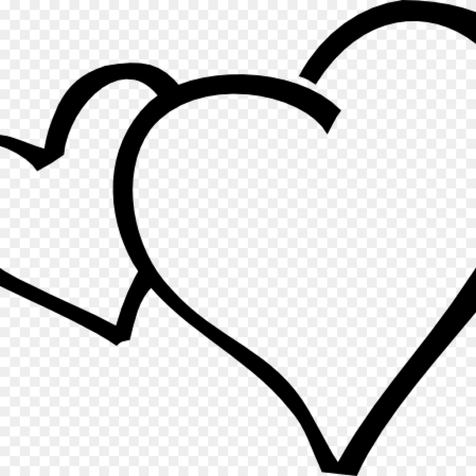 White Heart Fish Hatenylo Com Clip Art Grey Heart, Gray Png Image