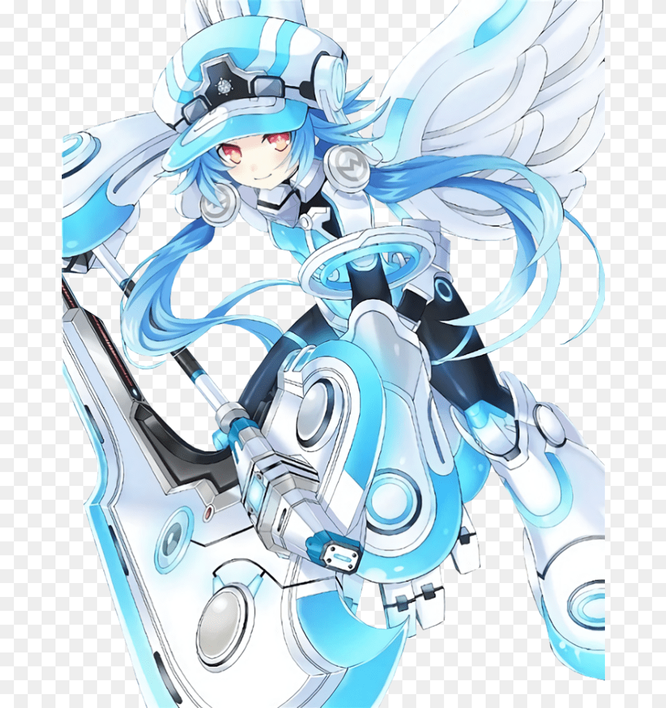 White Heart Next Render By Jessymoonn Anime Characters White Heart Next, Book, Comics, Publication, Face Free Transparent Png