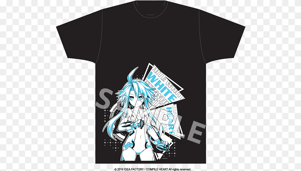 White Heart Transparent, Book, Clothing, Comics, T-shirt Png Image