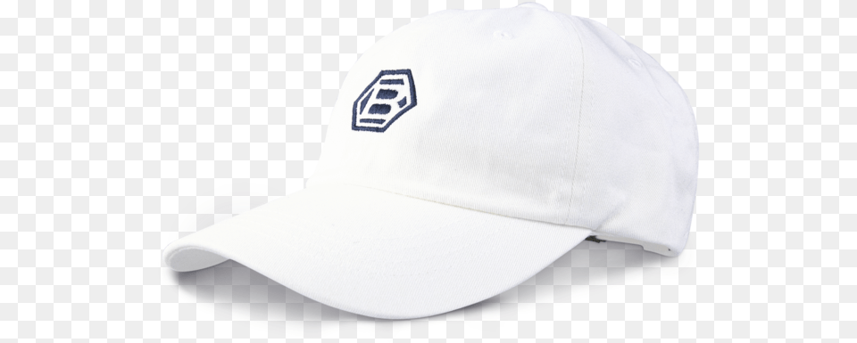 White Hex B Dad Cap White, Baseball Cap, Clothing, Hat Free Transparent Png