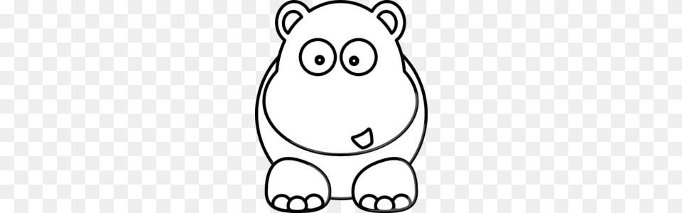 White Hippo Clip Art For Web Free Transparent Png