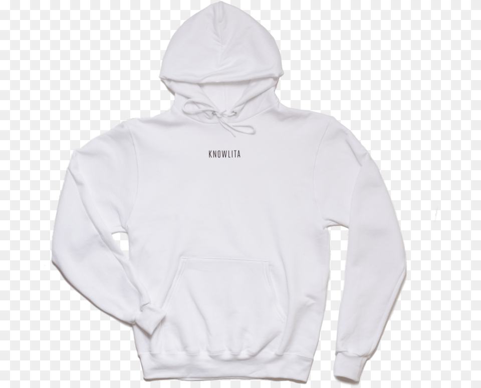 White Hoodie Clip Freeuse Download Life39s Lit Dont Quit, Clothing, Hood, Knitwear, Sweater Free Png