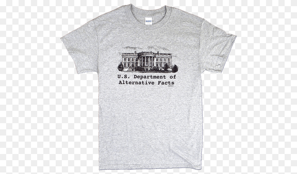 White House Alternative Facts Tshirt Active Shirt, Clothing, T-shirt, Architecture, Building Png Image