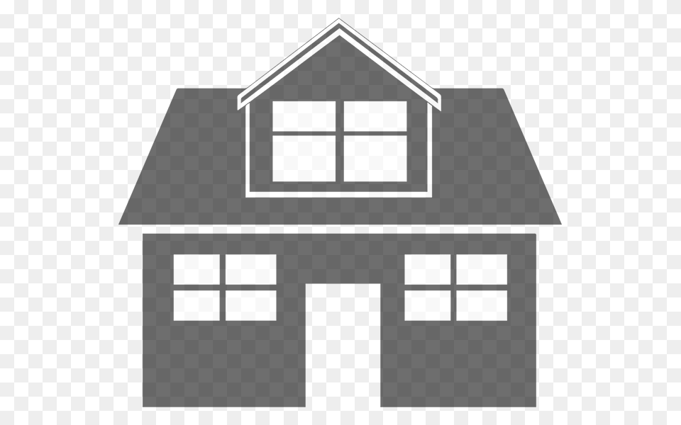 White House Clipart Community Building House Clipart Black And White, Nature, Outdoors, Architecture, Housing Free Png Download