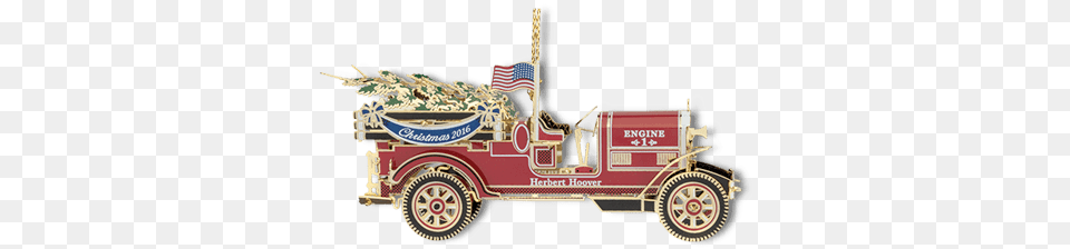 White House Historical Association White House Christmas Ornaments, Transportation, Vehicle, Truck, Bulldozer Free Png Download