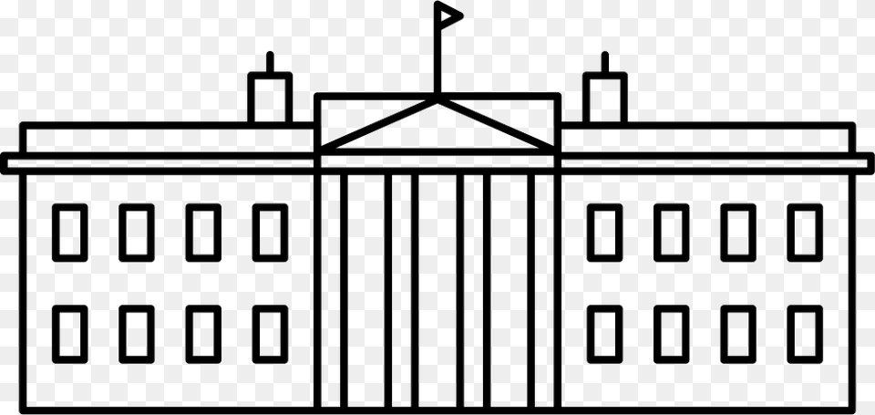 White House Icon Download, City, Architecture, Office Building, Building Free Transparent Png