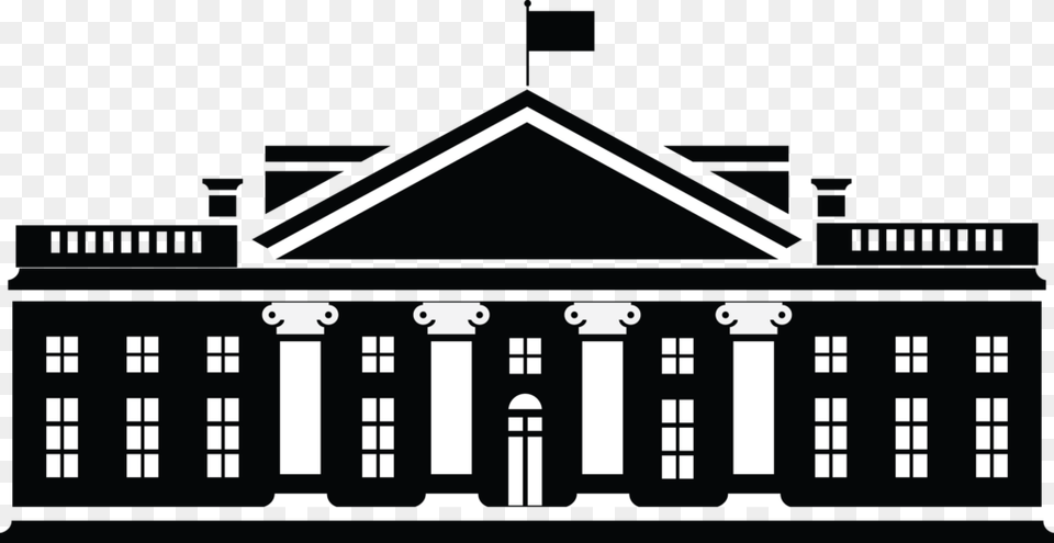 White House No Background, Scoreboard, Architecture, Pillar Free Png Download