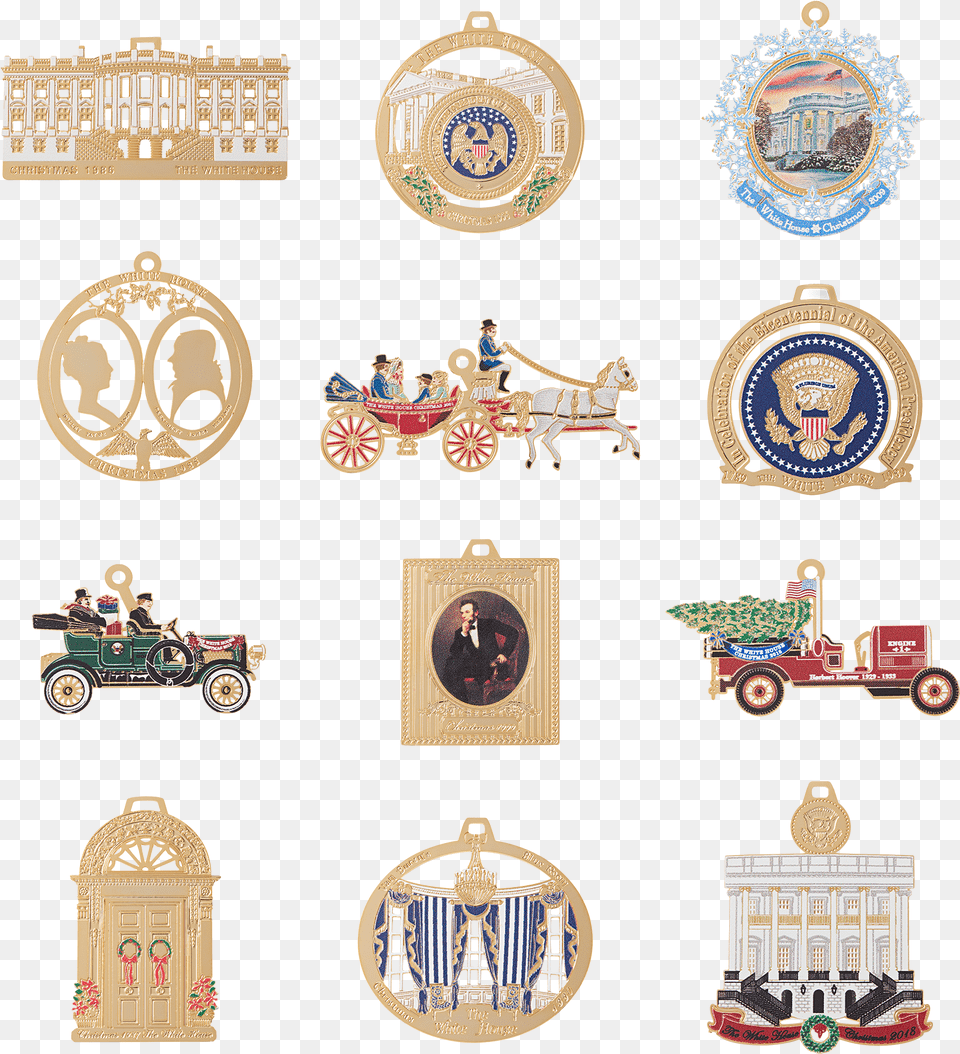 White House Ornaments 2018, Badge, Logo, Symbol, Car Free Png