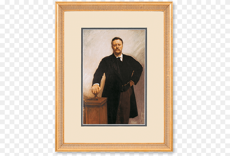 White House Teddy Roosevelt Portrait, Art, Painting, Person, Adult Free Png