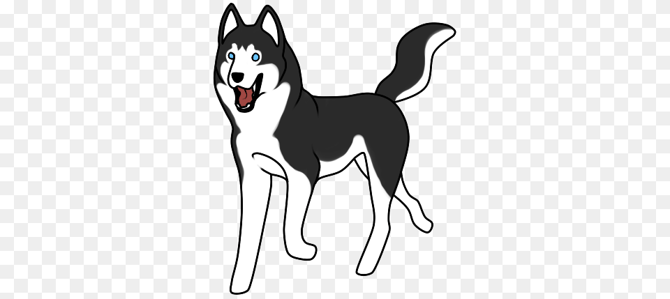 White Husky Cliparts, Animal, Canine, Dog, Mammal Free Png