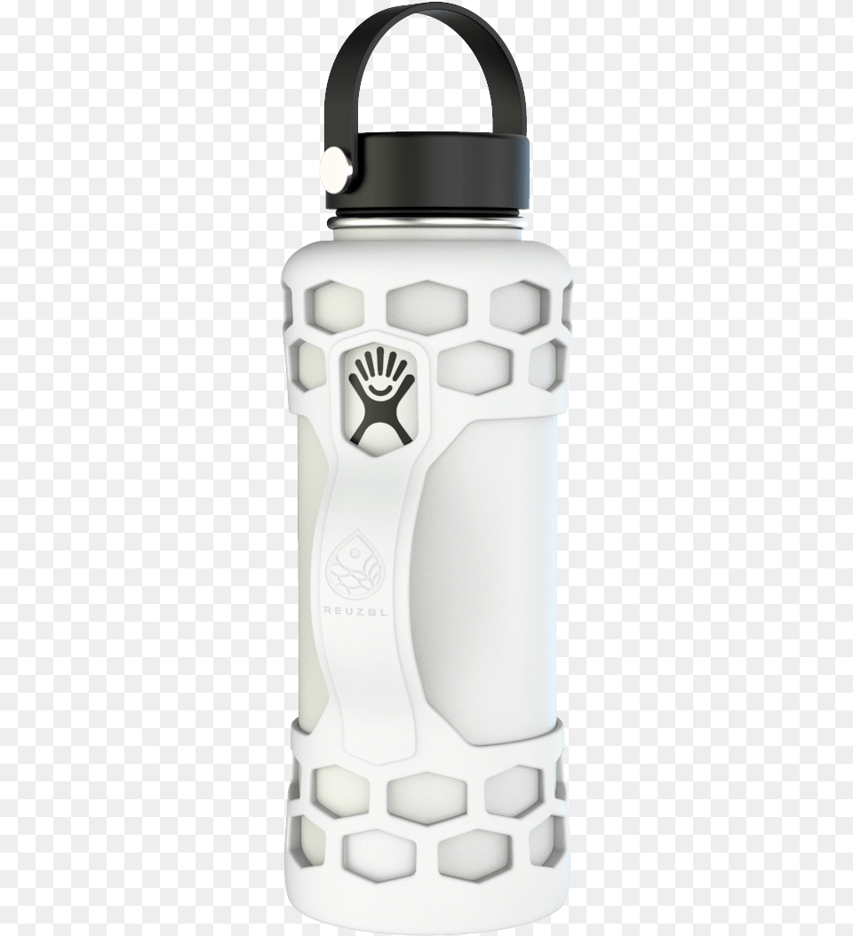 White Hydro Flask, Bottle, Water Bottle, Shaker Free Png