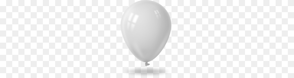 White Icon, Balloon Free Png Download