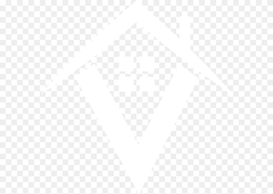 White Icon Emblem, Stencil, Logo, Triangle Free Png