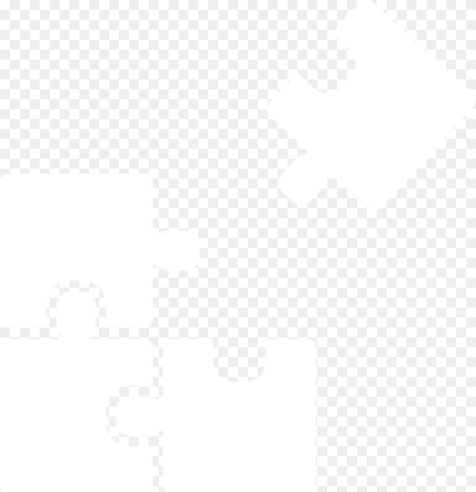 White Icon Puzzle Piece, Cutlery Free Png Download