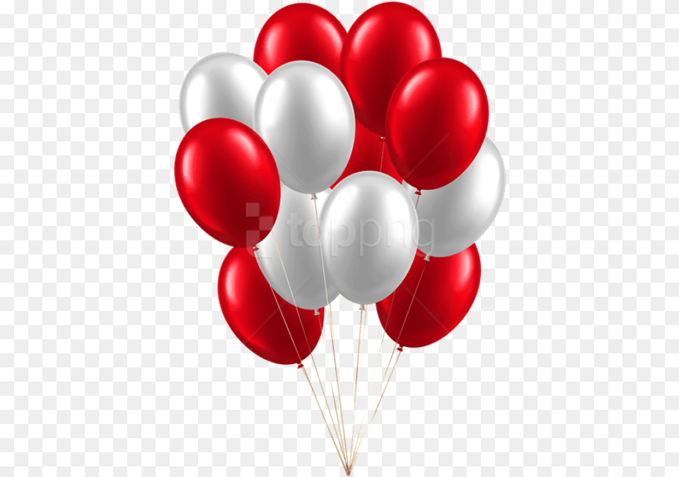 White Images Blue Balloons Transparent Background, Balloon Png