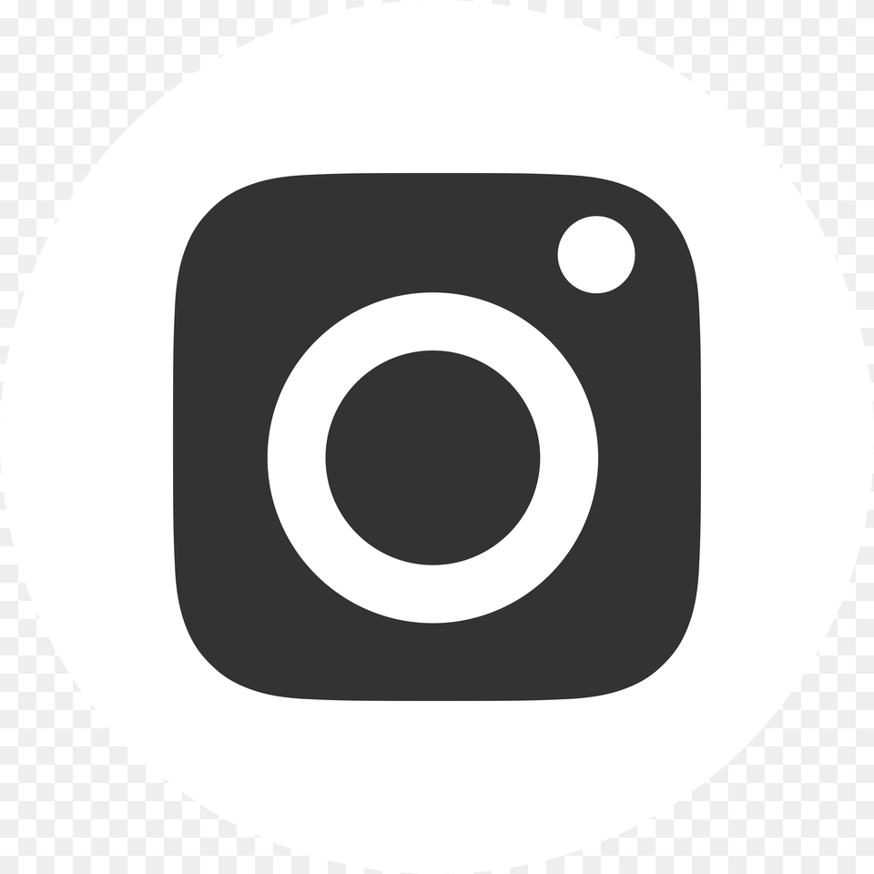 White Instagram Icon Circle, Electronics, Disk Free Png