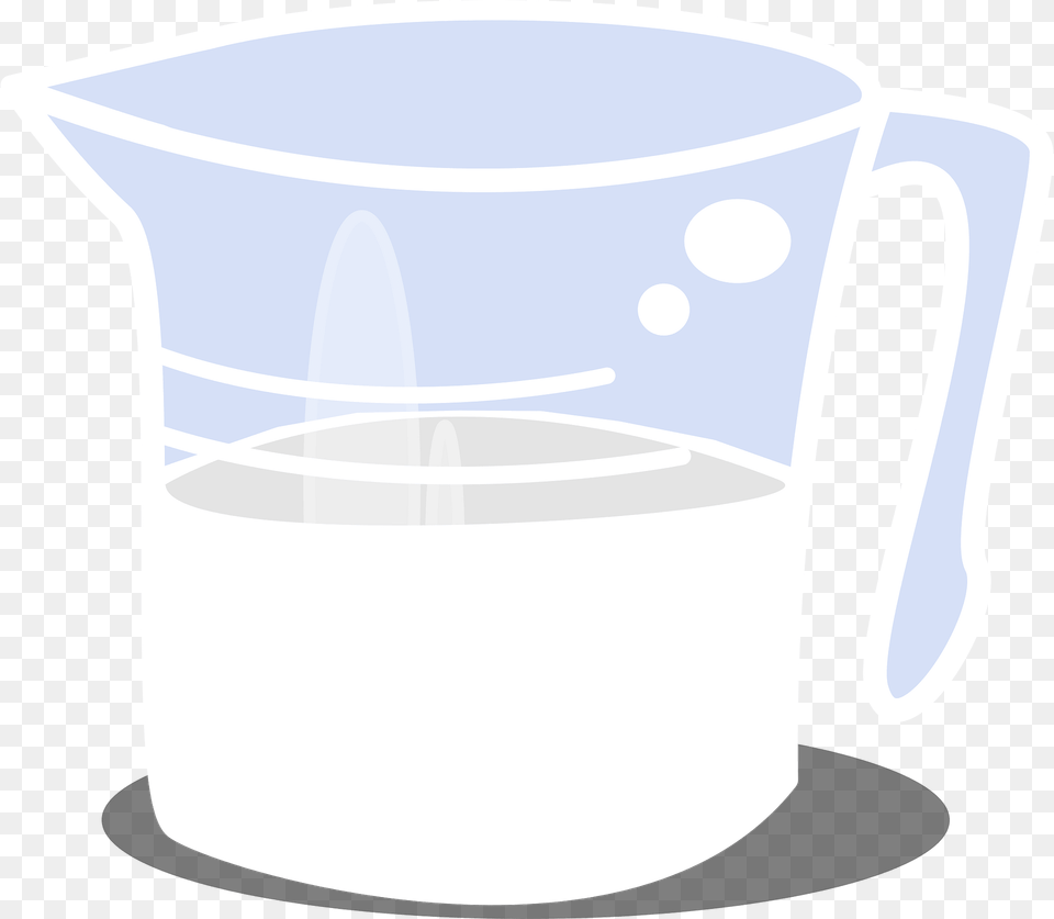 White Jug Clipart, Beverage, Milk, Cup, Water Jug Free Transparent Png