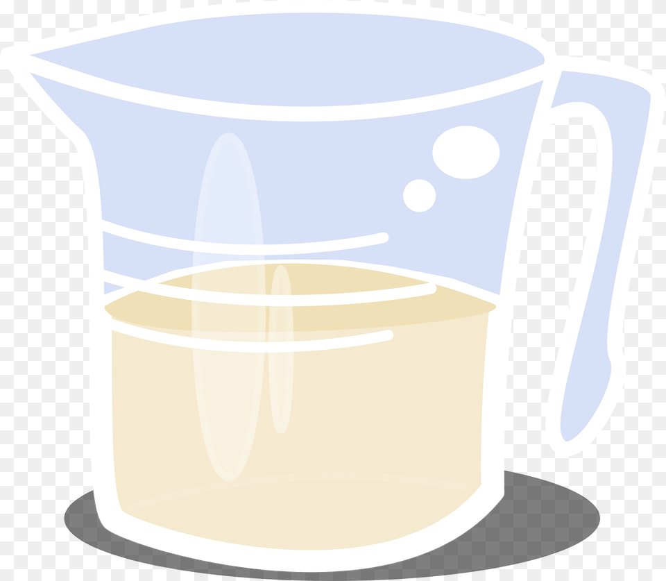 White Jug Clipart, Cup, Water Jug Free Transparent Png