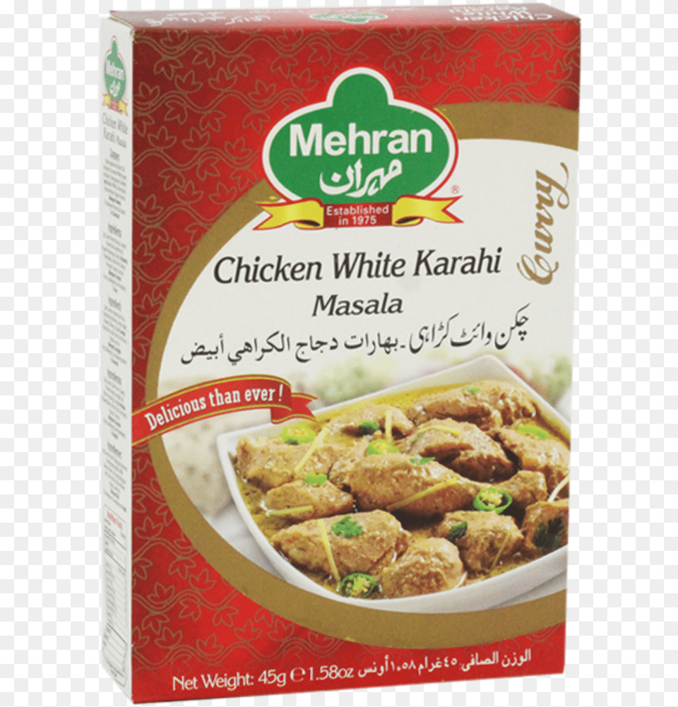 White Karahi Masala Powder, Food, Lunch, Meal, Fried Chicken Free Png