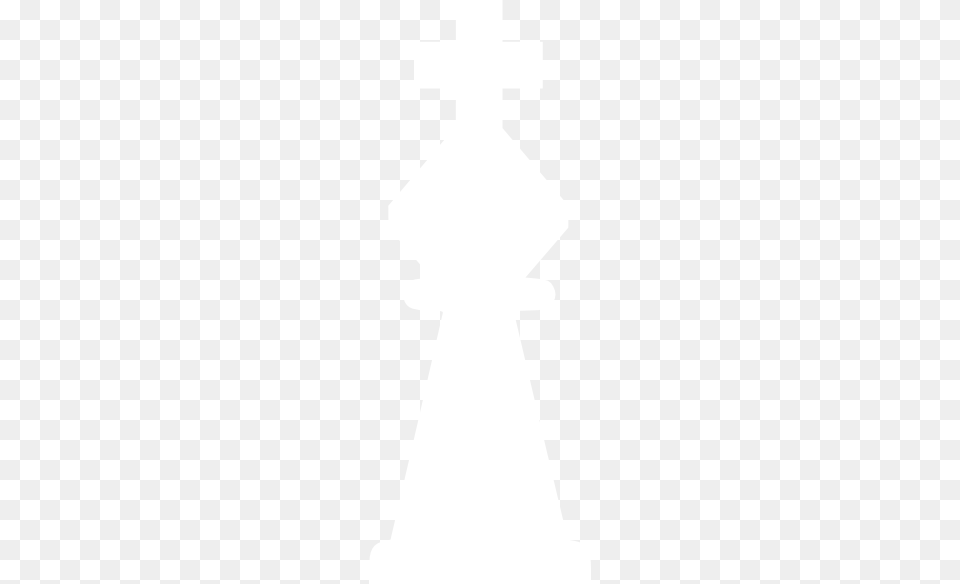 White King Chess Silhouette, Cutlery Png