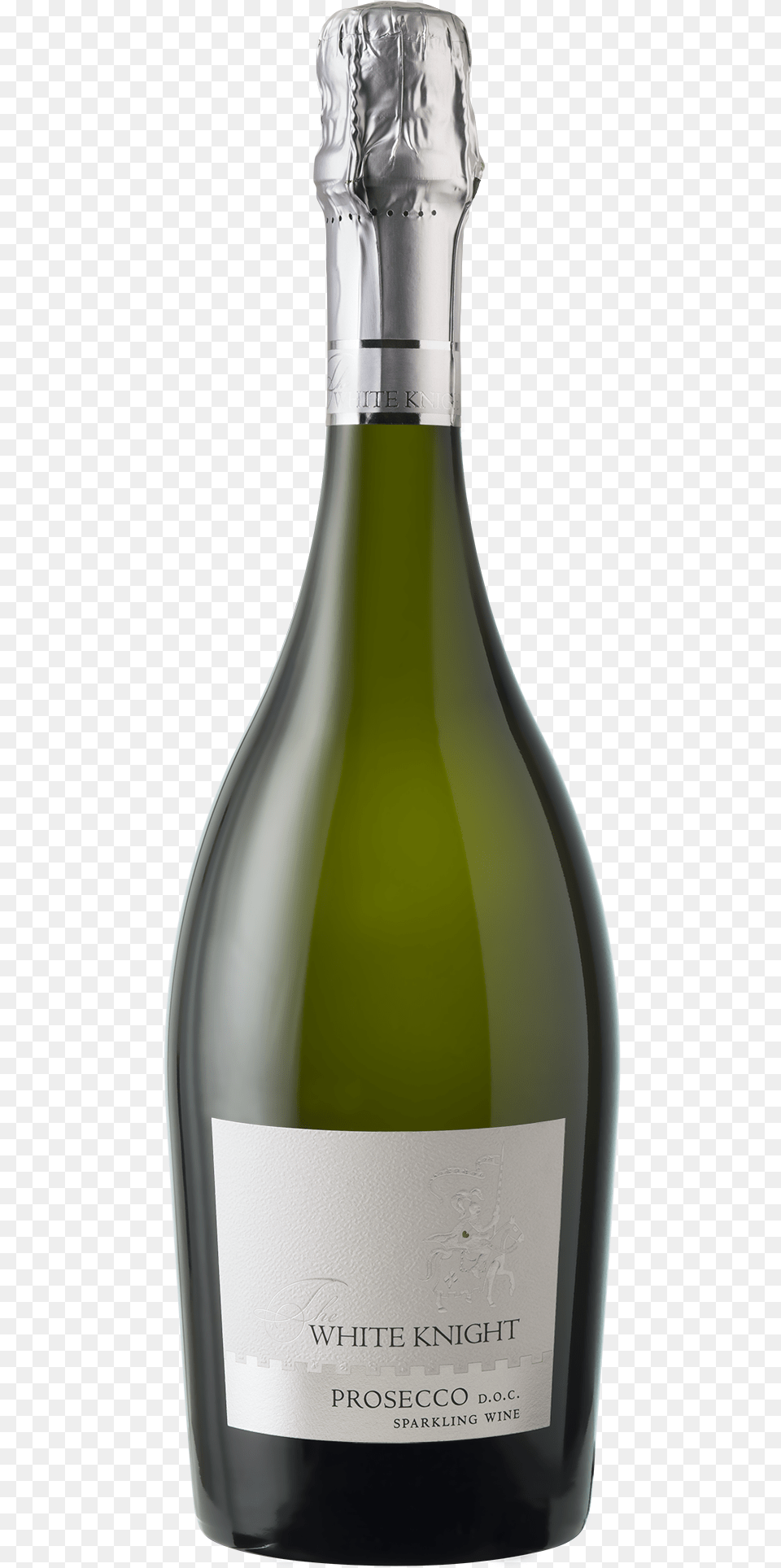 White Knight Prosecco, Alcohol, Beverage, Bottle, Liquor Free Transparent Png
