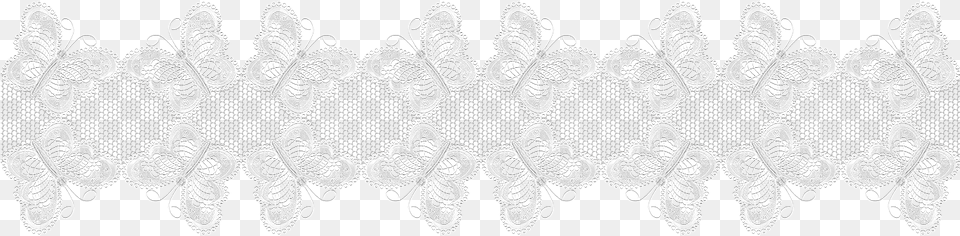 White Lace Border Grey Lace Png