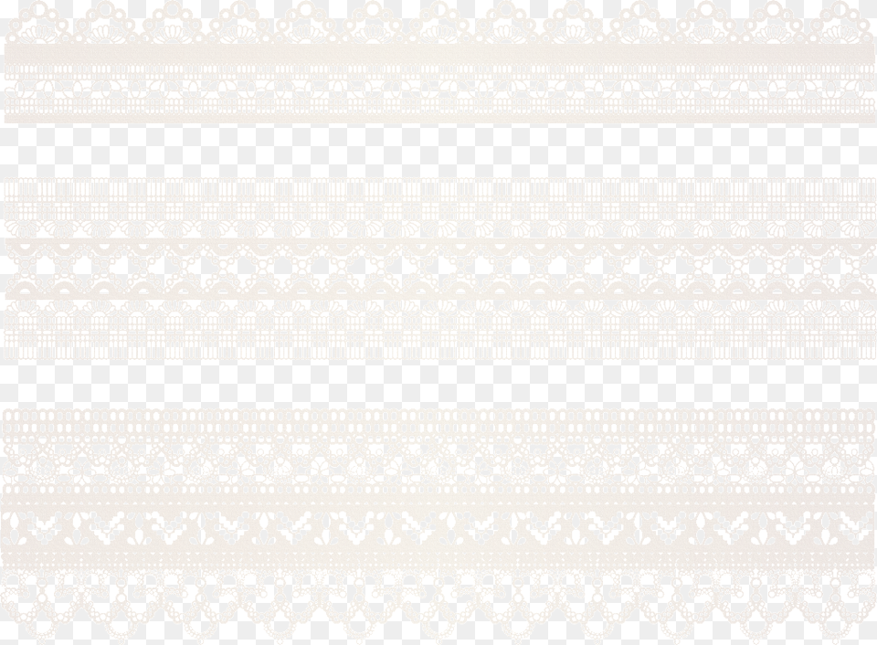 White Lace Border Vector Ivory Free Transparent Png