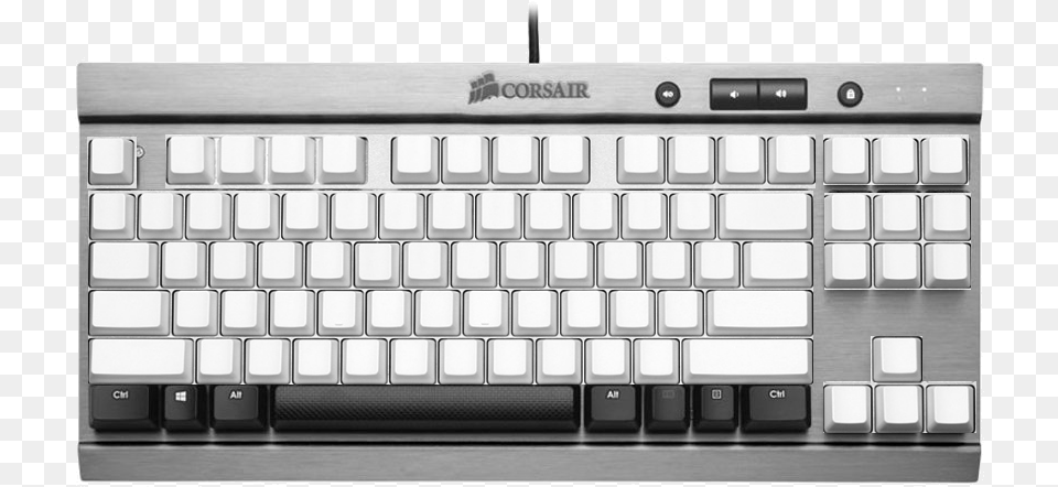 White Laptop Keyboard Apple, Computer, Computer Hardware, Computer Keyboard, Electronics Free Png