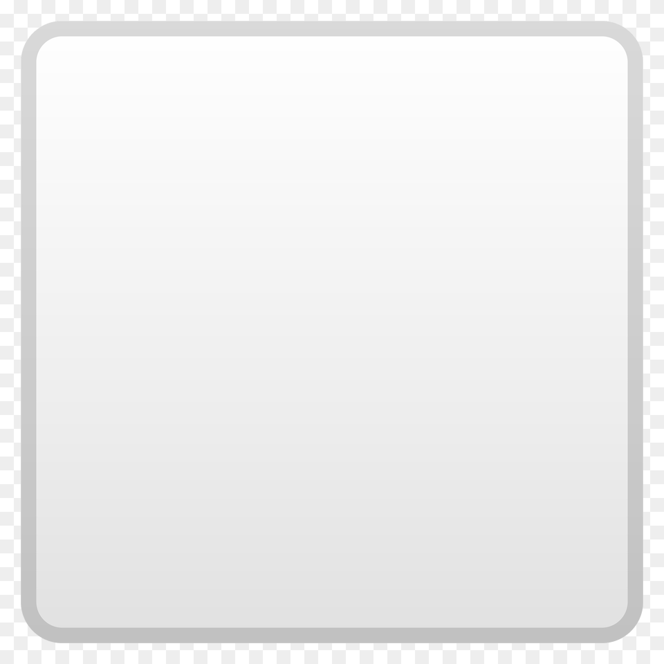 White Large Square Emoji Clipart, White Board, Page, Text Free Png Download