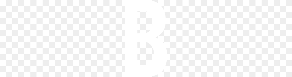 White Letter B Icon, Cutlery Free Transparent Png