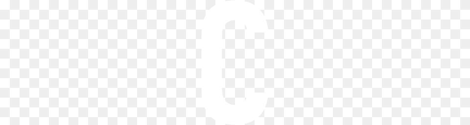 White Letter C Icon, Cutlery Free Transparent Png