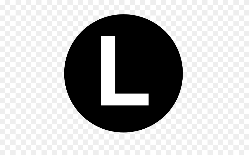 White Letter L Clip Art, Number, Symbol, Text, Clothing Png Image