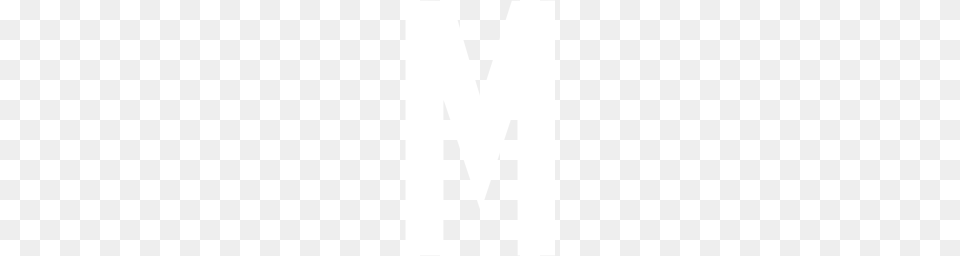 White Letter M Icon, Cutlery Free Transparent Png