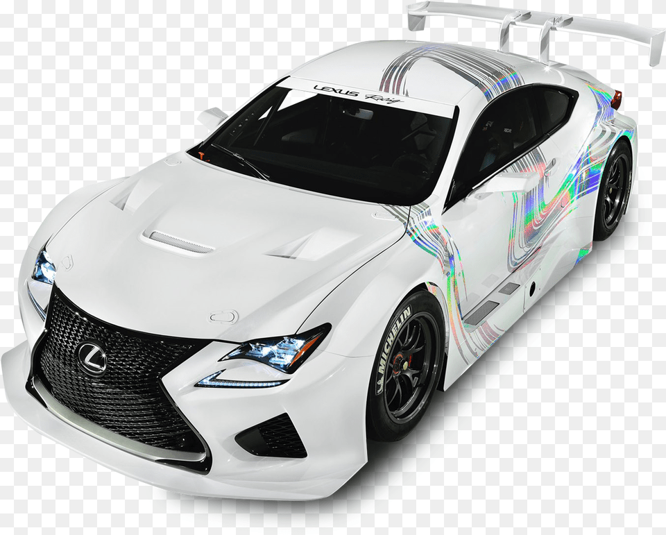 White Lexus Rc F Car For Lexus Muscle Car, Vehicle, Transportation, Sports Car, Wheel Png Image