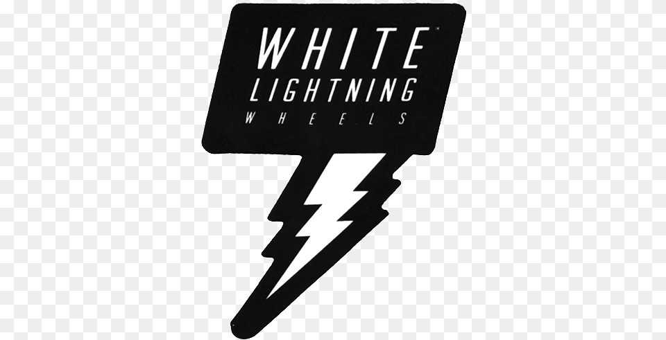 White Lightning Bolt Sticker Sign, Book, Publication, Text, Weapon Png