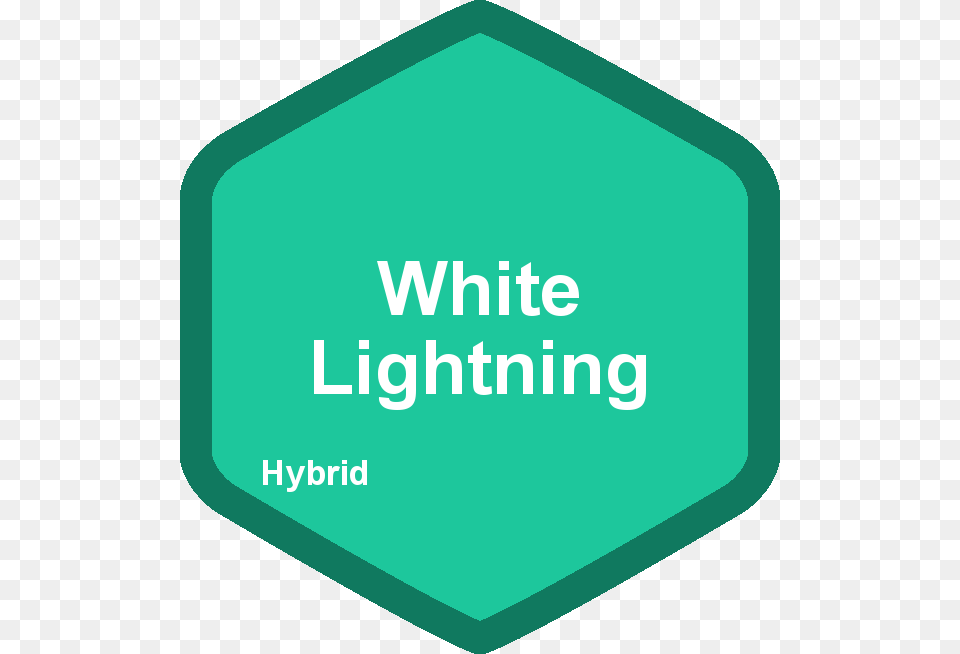 White Lightning Hybrid The Duber, Sign, Symbol, Road Sign Free Png