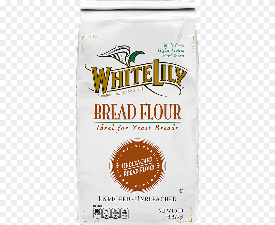 White Lily Bread Flour, Food, Powder, Can, Tin Free Png Download