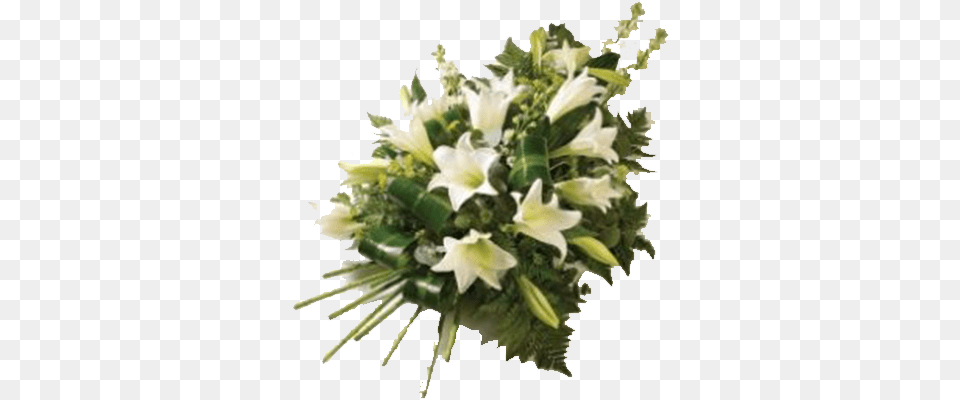 White Lilyspray Redlands Fresh Flowers Shop Funeral Flowers, Flower, Flower Arrangement, Flower Bouquet, Plant Free Png Download