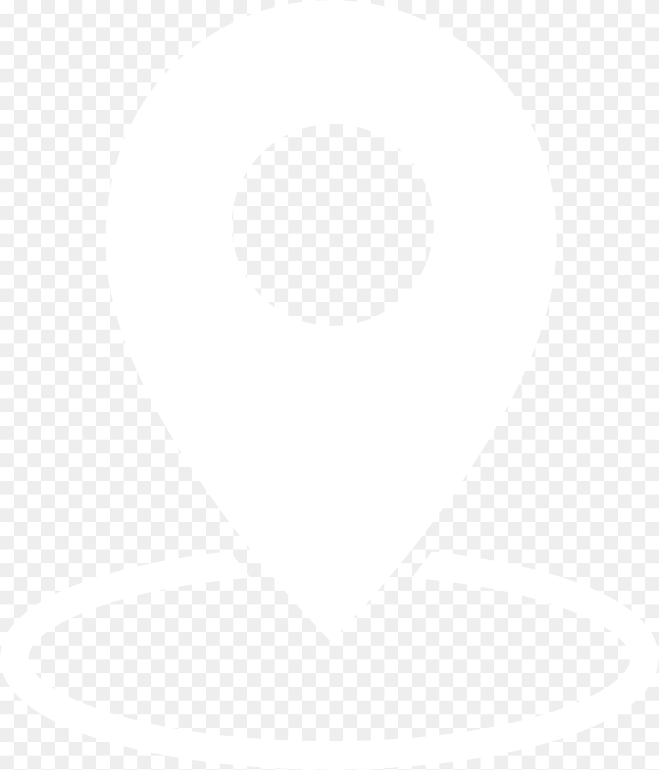 White Location Icon, Cutlery Free Transparent Png