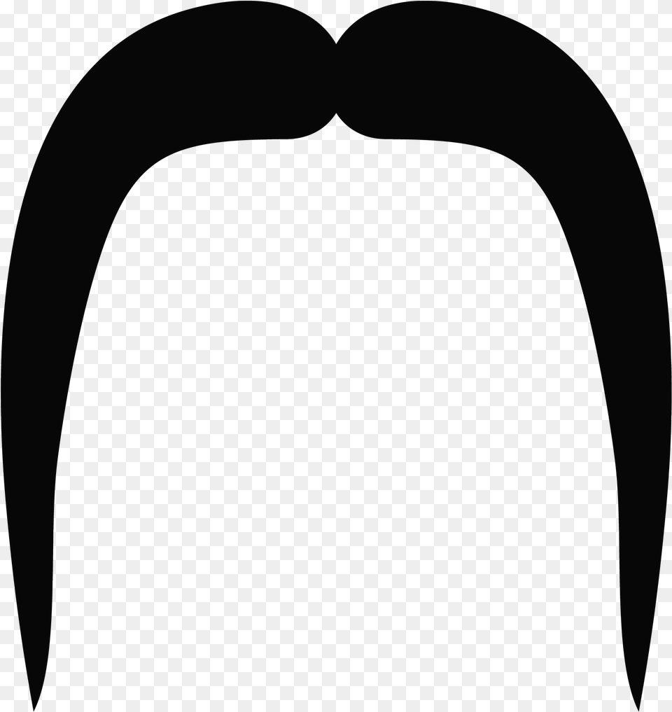 White Long Mustache, Head, Person, Face Png