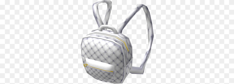 White Luxury Backpack Roblox Roblox White Backpack, Accessories, Bag, Handbag, Purse Free Png Download