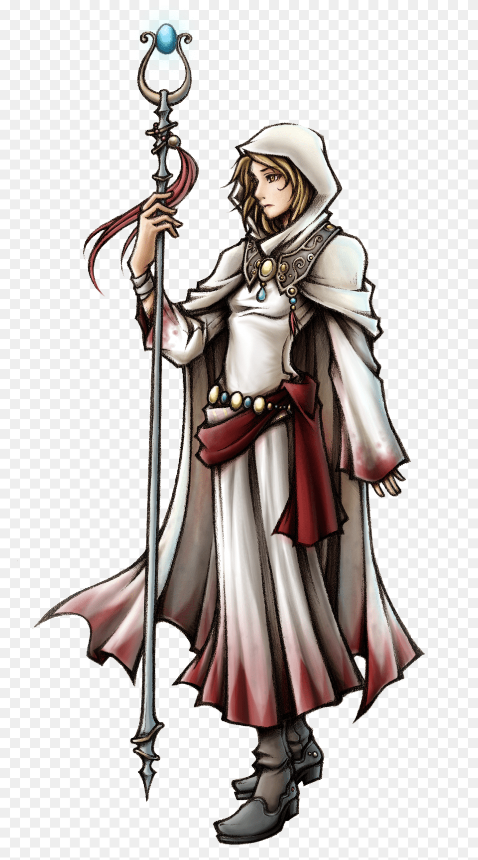 White Mage Of Light, Adult, Person, Female, Woman Png