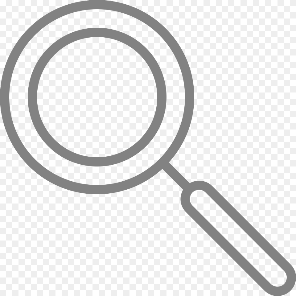 White Magnifying Glass, Cooking Pan, Cookware, Appliance, Blow Dryer Png Image