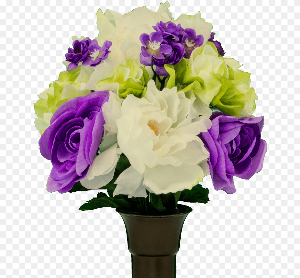 White Magnolia And Purple Rose Bouquet, Flower, Flower Arrangement, Flower Bouquet, Plant Png