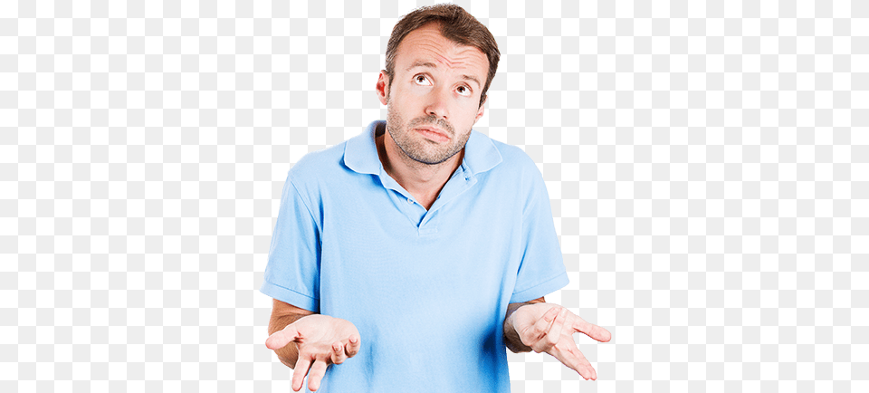 White Man Asked By Confused Person Transparent, Body Part, Portrait, Face, Finger Png
