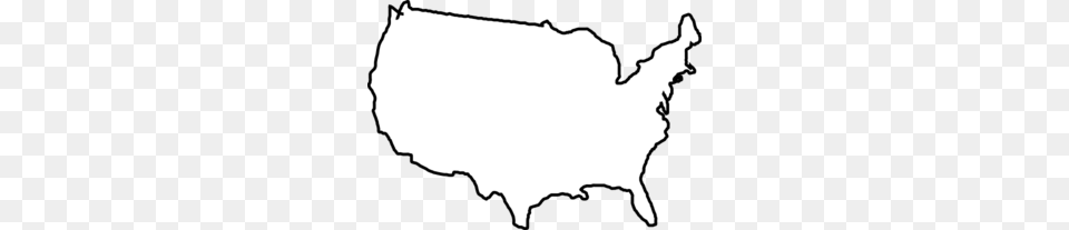 White Map Usa Clip Art, Stencil, Baby, Person, Silhouette Free Png